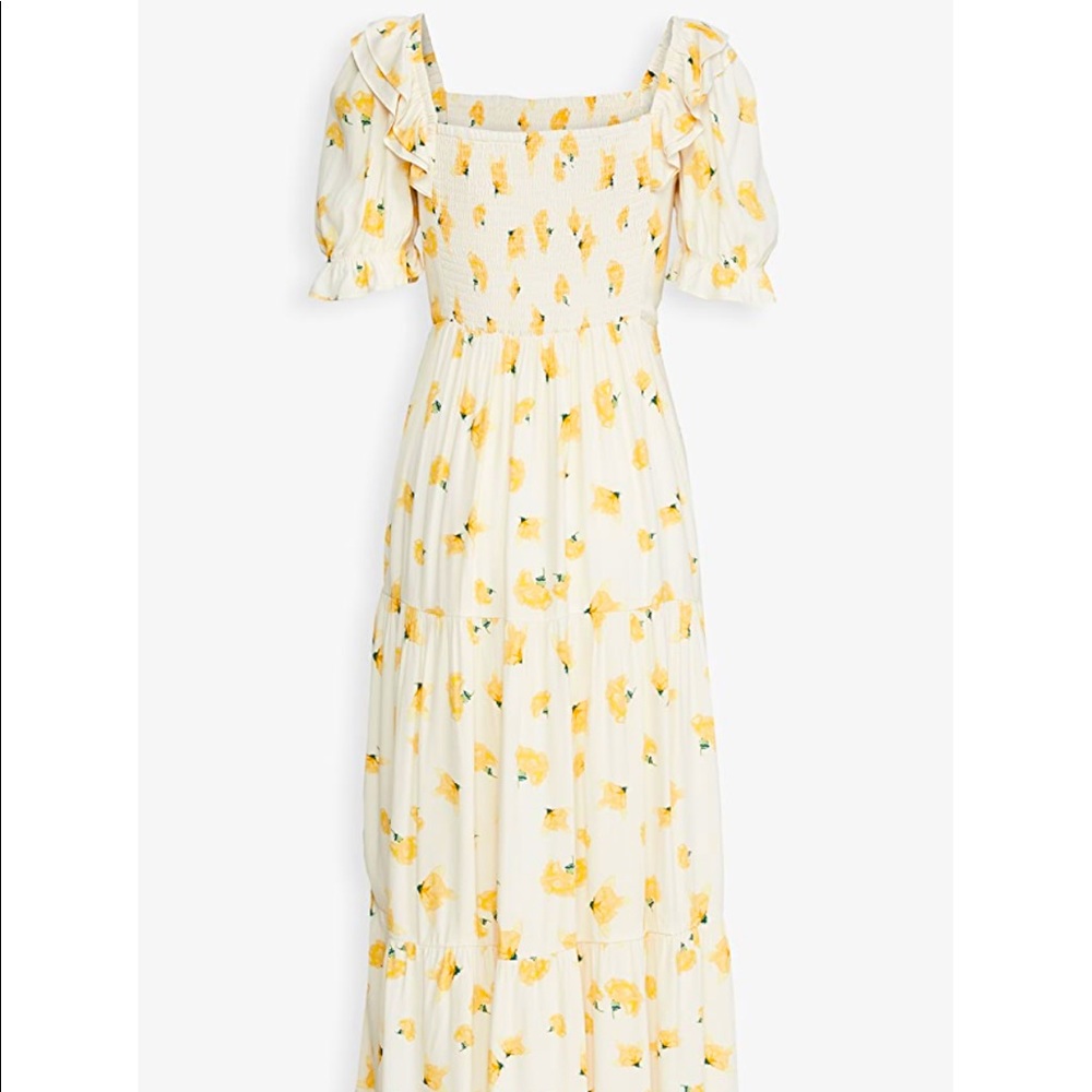 ba&sh Kiwane Ecru midi dress sz M or 2